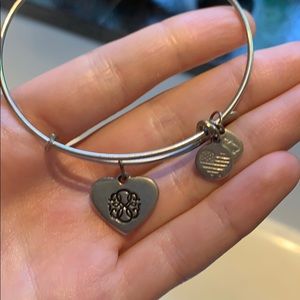 Alex and Ani path of life heart bracelet